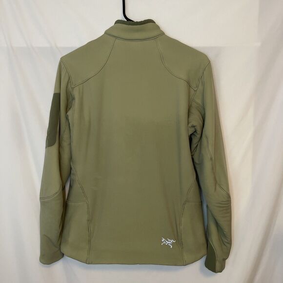 ARC'TERYX HYLLUS HOODY JACKET POLARTEC POWER SHIELD HIGH LOFT WOMENS M *Stains* - Picture 8 of 10
